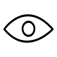 Ao redor dos olhos e dos lábios